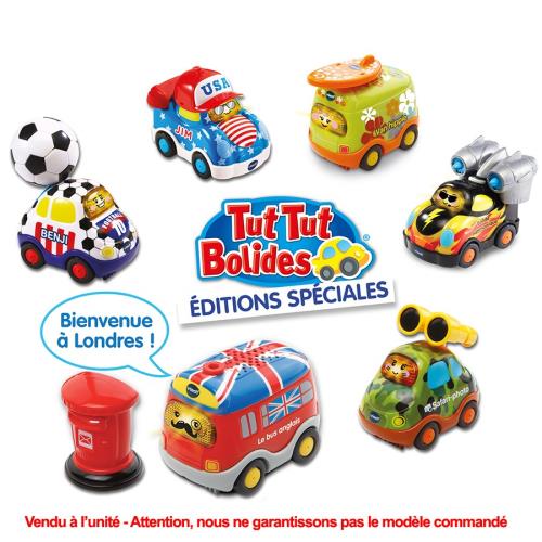 VTECH - Tut Tut Bolides - Véhicules Edition Spéciale à Collectionner - Modèle Aléatoire