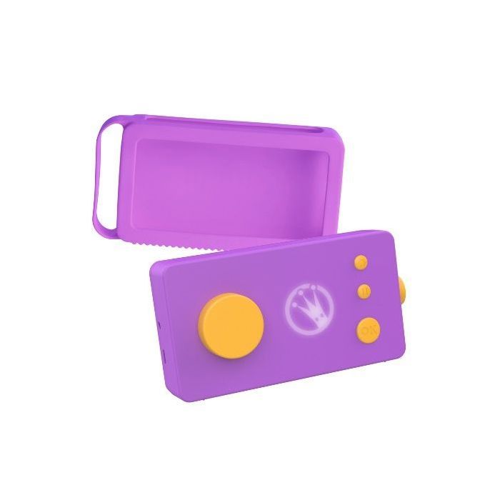 Console Educative - Lunii - Ma Fabrique à Histoires Violette avec Coque Odile Violette - Conteuse pour Enfants de 3 à 8 Ans