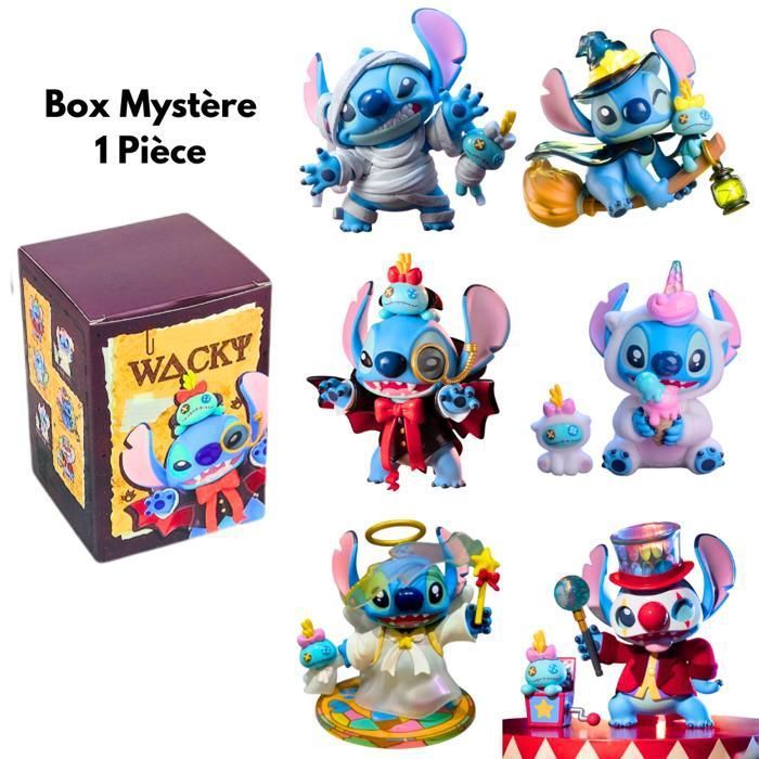 Figurine Stitch 2025 Disney Cadeau Original Enfant Adolescent - Box Boîte Mystère Surprise Figurine à Collectionner 10cm
