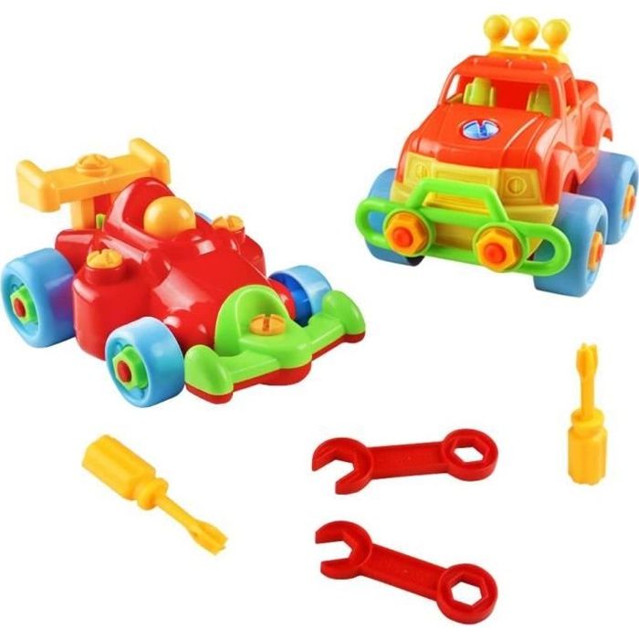 Jeu de Construction Véhicule - Jaune - 3 ans