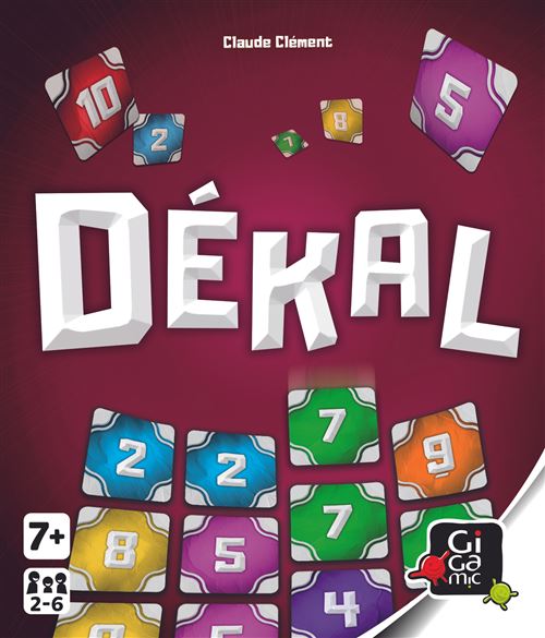 Jeu d'ambiance Gigamic Dékal