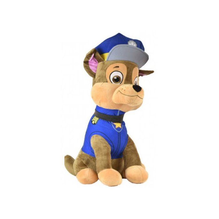 Peluche Pat Patrouille Geante Chien Policier Chase  60 cm- Grande Peluche Licence XXL - Paw Patrol - Enfant