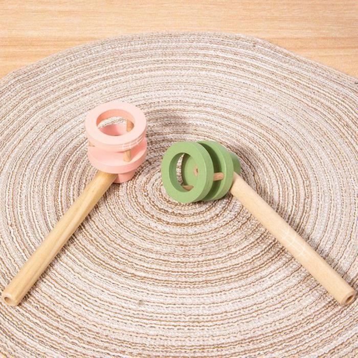 Jeu de soufflage de balle Montessori - Marque - Modèle - Bois de haute qualité - 3 ans - Enfant - Mixte