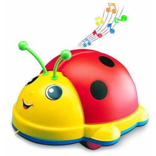 Jouet déveil - MOLTO - Molto - 256 - Coccinelle avec Mouvement - Rouge - 1 Pièce