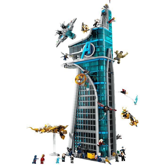 LEGO marvel 76269 La tour des Avengers Cadeaux Jouets Objets de collection 18+