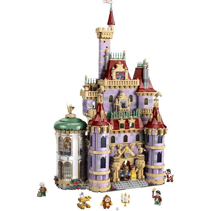 LEGO Disney 43263 Le château de La Belle et la Bête Cadeaux Jouets Objets de collection 18+