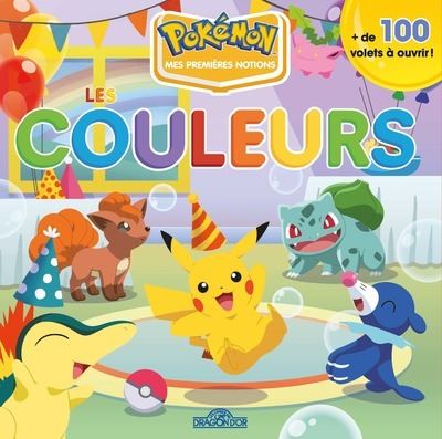 Pokémon - Mes premières notions - Les couleurs - Dragon D'or Livres Du