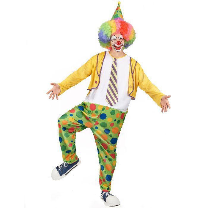 Déguisement - Déguisement clown festif homme