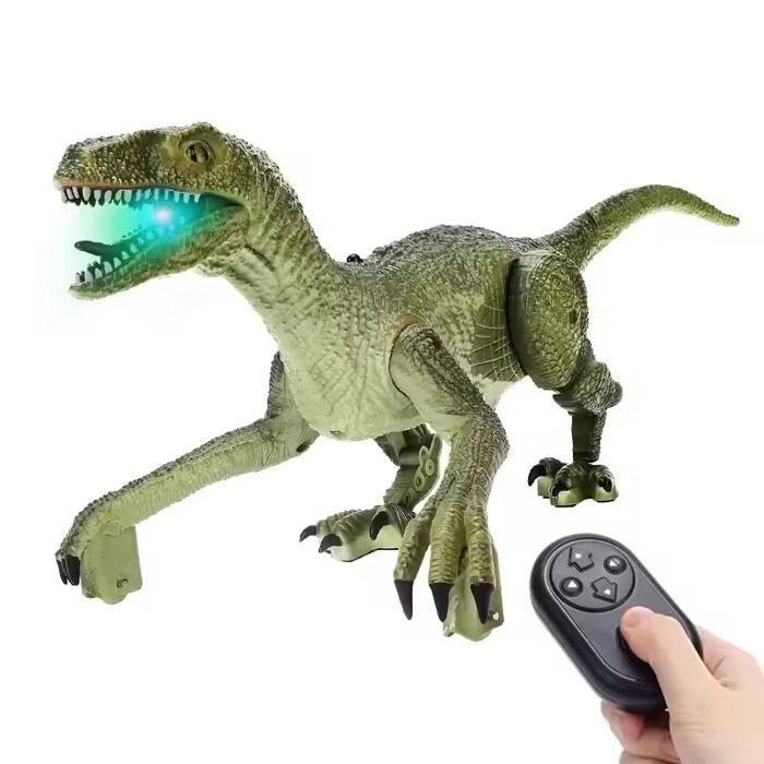 Dinosaure JouetDinosaure Télécommandé enfant 4 5 6 9 ans Marchent et Rugissent Réalistes Jouets de Dinosaure