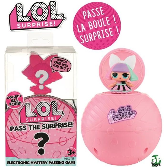 Jeu de société - L.O.L. SURPRISE! - Passe la Surprise - Modèles aléatoires - Pour filles de 6 ans et plus