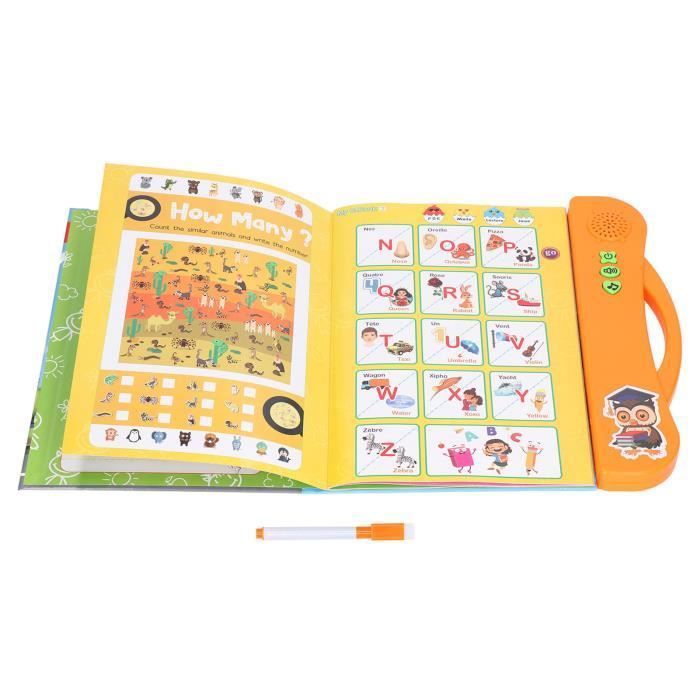 Livre Sonore Educatif pour Enfants Apprentissage Interactif PZCC