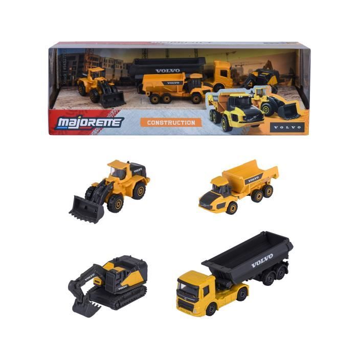 MAJORETTE - Majo Construction 5 Pcs Giftpack - dès 3 ans