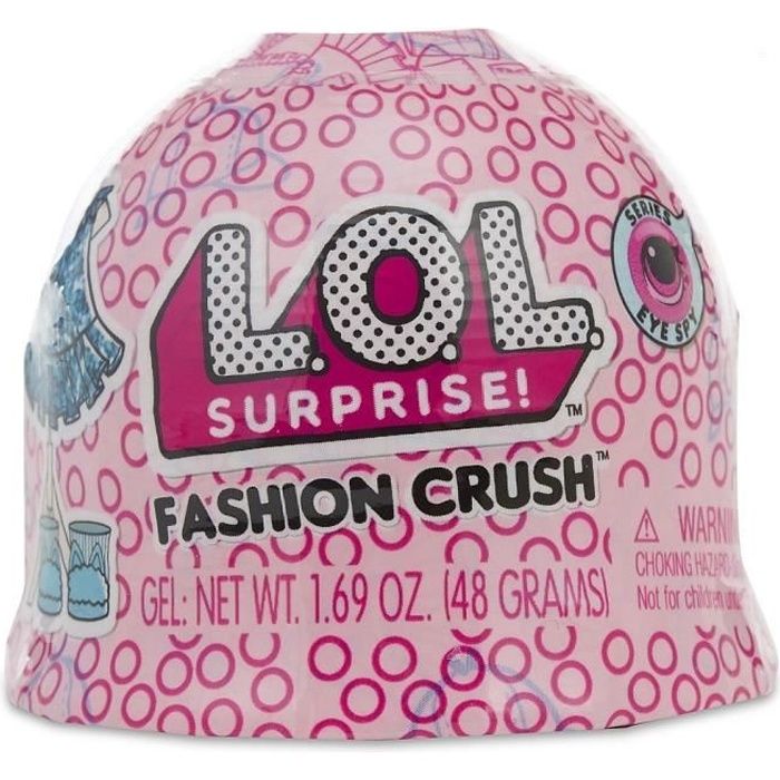 Figurine miniature - SPLASH TOYS - LOL Surprise Fashion Crush - Figurines LOL - Accessoires inclus