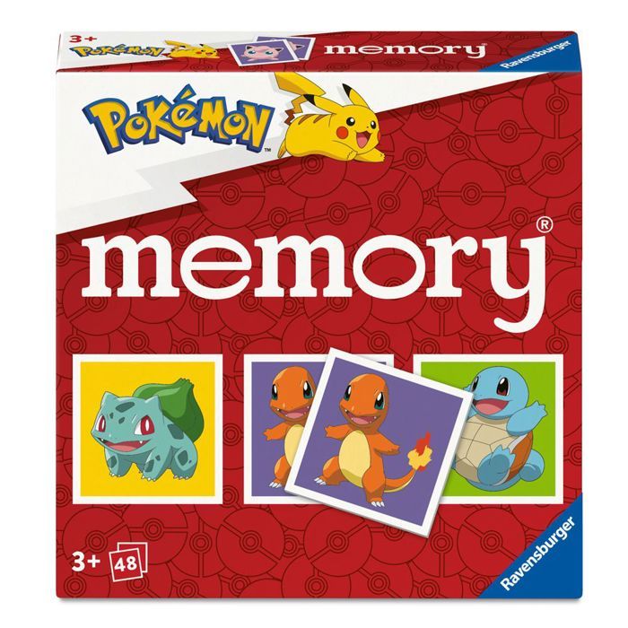 Mini Memory® Jeu  Pokemon  48 Cartes dImage  Ravensburger