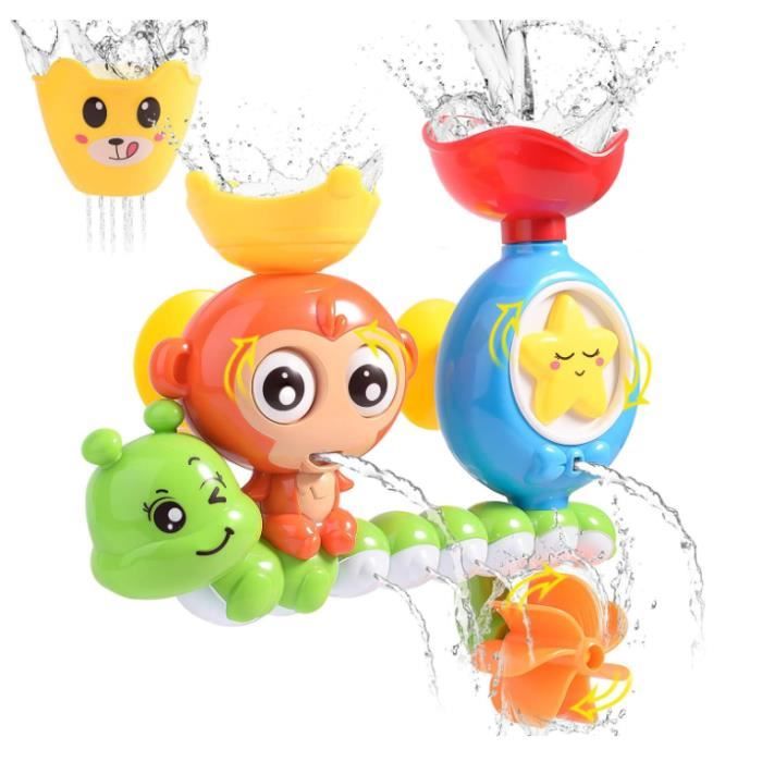 Jouet de Bain Cascade Station deau - Marque - Modèle - ABS durable et écologique - Bébé - Mixte