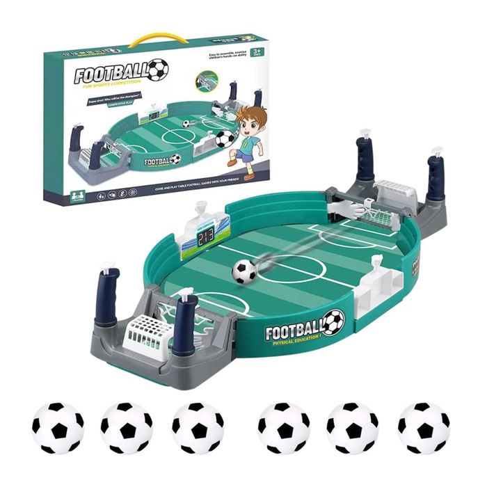 Table de Baby Foot 42CM Baby-foot pour enfants avec 6 Ballons pour Enfants Adolescents et Adultes pour Maison Salle de Jeu