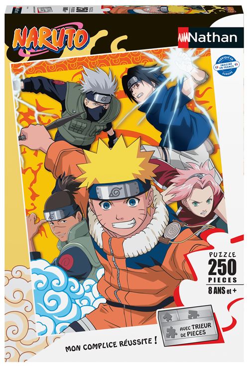 Nathan - Puzzle 250 pièces - Naruto à l'académie des ninjas