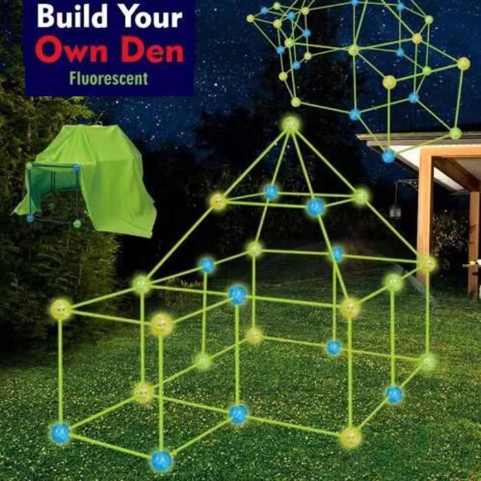 Jeu de construction - DIY Puzzle - 175 pièces - Fort Building Kits - Éducatif - Mixte