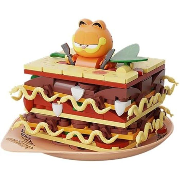 Jouet de Construction - Pantasy - Garfield Foodie Series Lasagne - 205 pièces - Multicolore - À partir de 6 ans