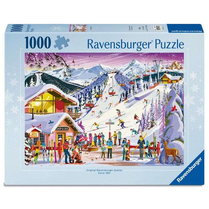 Ravensburger - Puzzle Adulte - Puzzle 1000 pièces - Au rythme des pistes - dès 14 ans - Puzzle de qualité supérieure -12001719