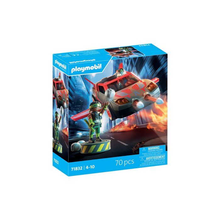 Playmobil 71832 Véhicule multifonction de super-héros Super Heroes 70 pièces Dès 4 ans