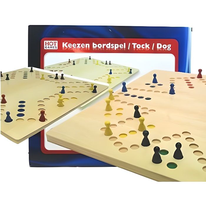Jeu de plateau - Boissellerie - Jeu du Toc - Stratégique - 4 joueurs ou plus