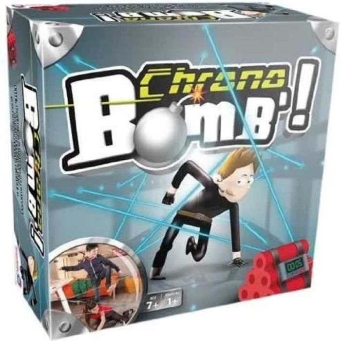 CHRONO BOMB - Jeu dadresse - DUJARDIN - Faufilez-vous dans le parcours de lasers sans toucher les fils pour gagner !