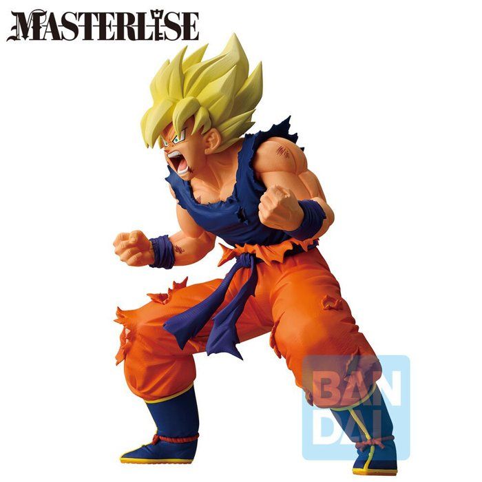 Figurine Ichibansho  Dragon Ball Z  Masterlise Super Saiyan Son Goku (battle O