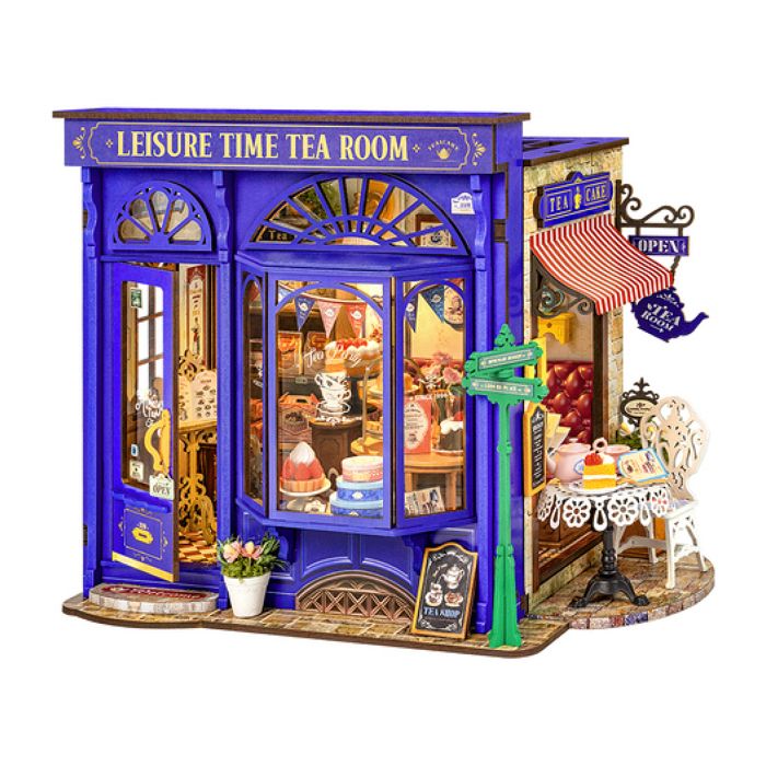 Maquette Salon de the Leisure Time - Miniaturisme