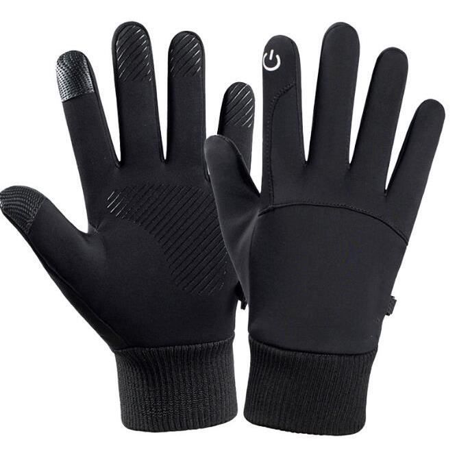 Gants dhiver Chauds pour Homme FemmeGants Thermiques Ecrans Tactiles Gants MotoGants Antidérapants Résistants à l’Eau pour Sports