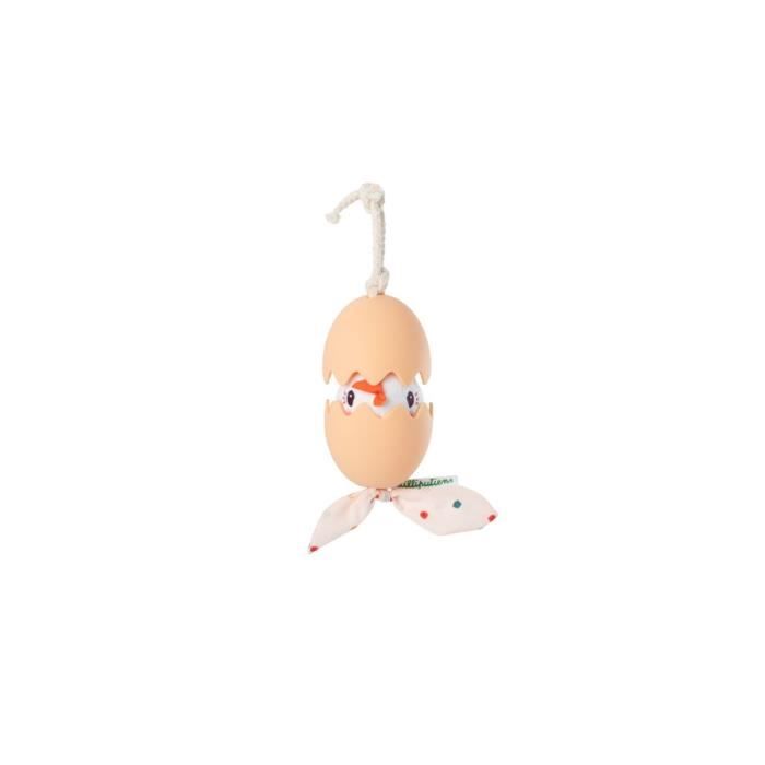 Jouet - LILLIPUTIENS - Oeuf dansant Paulette - Beige - 3 ans - Intérieur - Enfant - Mixte