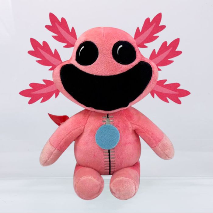Critters souriants Horreur Bobby Chat violet Monstre sourires Grande bouche Renard jaune Panda Chien Peluche Poupée Jeu Entourant