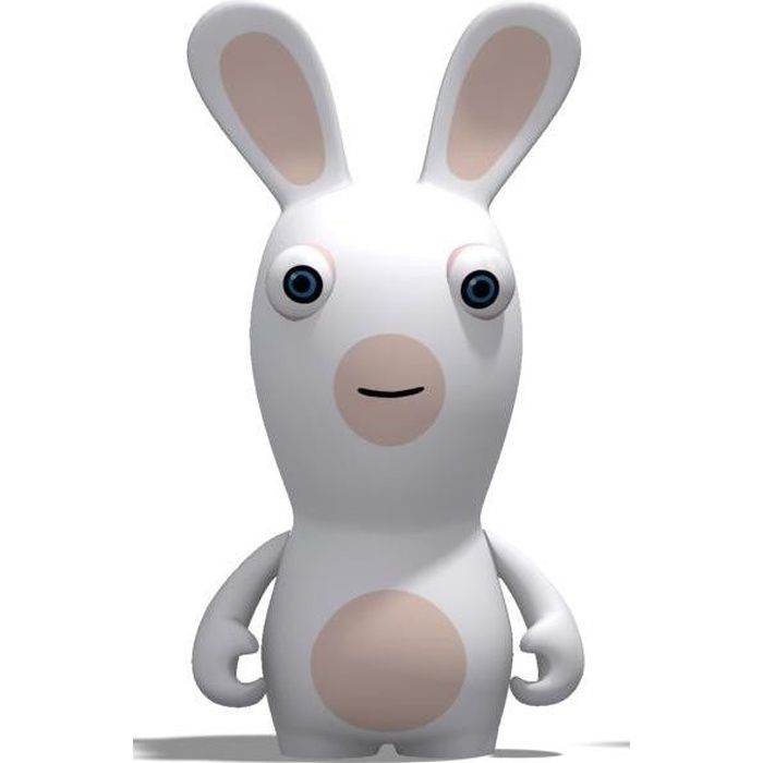 Figurine Lapin Crétin Souriant - Licence Lapins Crétins - Accessoire - Pour Homme - A partir de 3 ans