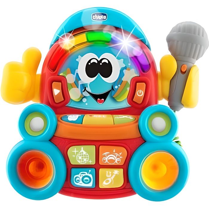 Karaoké pour bébé CHICCO - Le Petit Karaoké - 2 modes de jeu - Intérieur - A partir de 3 ans