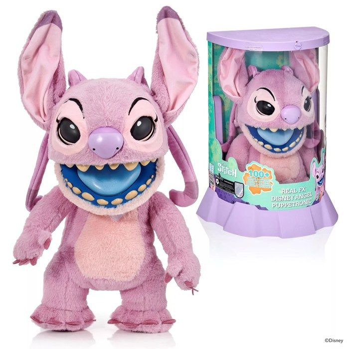 Peluche interactive - WWS - Angel - Disney Lilo & Stitch - Marionnette - Interactif