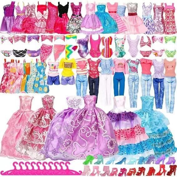 Vêtements Poupée - Non spécifié - 50PCS - Accessoires variés - Pour poupée fille 115 - À partir de 3 ans