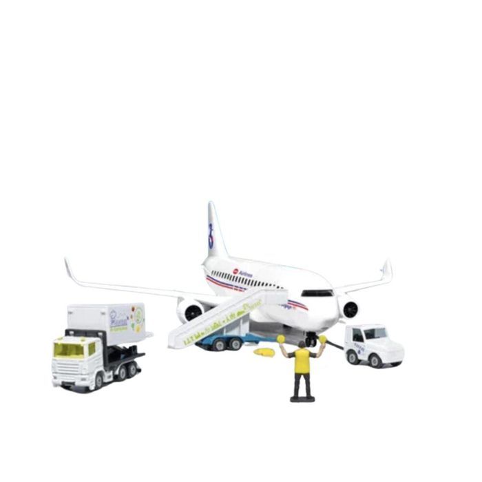 Avion de ligne avec accessoires - Modele France