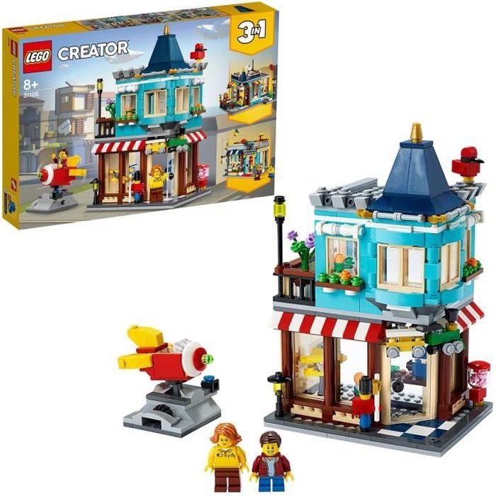 LEGO® Creator - Le magasin de jouets du centre-ville - 554 pièces - Multicolore