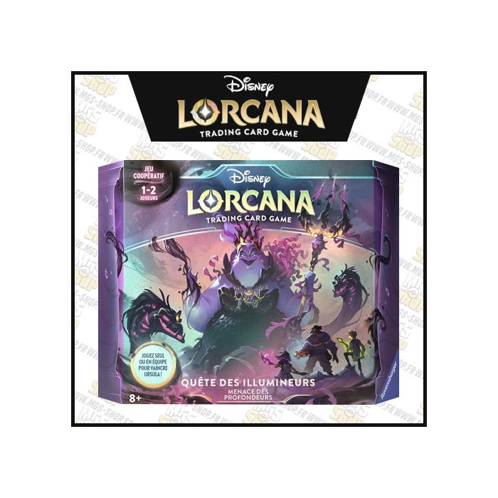 Disney Lorcana – Quête des Illumineurs Menace des profondeurs