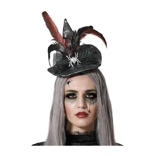 Serre-Tête Mini Chapeau Pointu de Sorcière