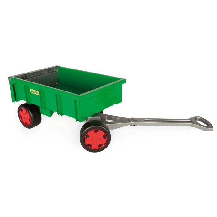GIGANT Chariot enfant à tirer remorque pour jouets jardin plage Vert