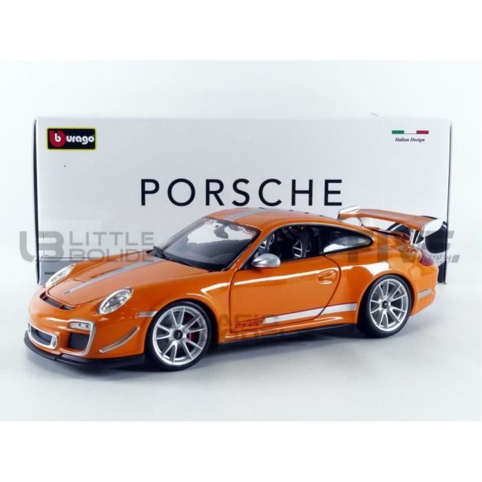 Voiture Miniature de Collection - BBURAGO - PORSCHE 911 / 997 GT3 RS 4.0L - Orange
