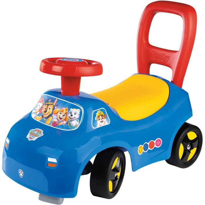 Porteur - PPATROL Smoby SMY720547 - 2 en 1 - Très stable - 4 roues