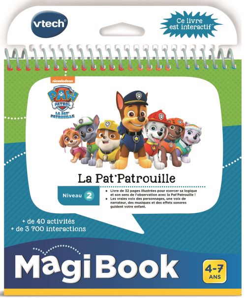 VTech MagiBook Pars en Mission avec Pat Patrouille