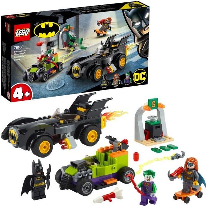 LEGO® Batman 76180 Batman contre le Joker : Course-poursuite en Batmobile Jouet
