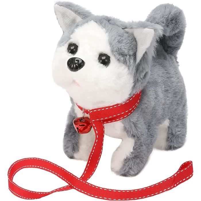 Jouet - Chien de Compagnie interactif - Électronique - Aboie et marche - Pour enfants à partir de 3 ans
