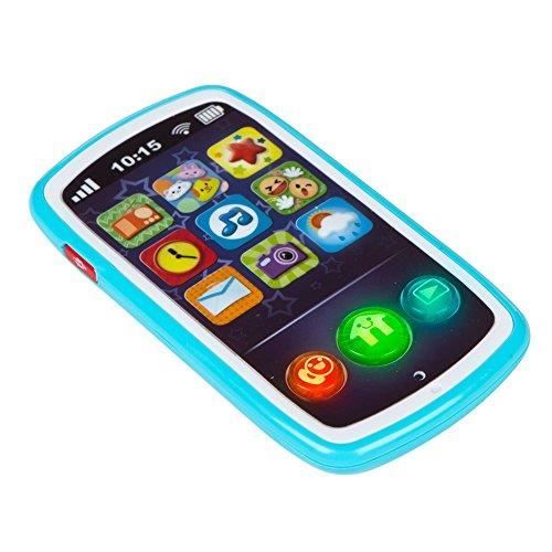 Téléphone jouet - WINFUN - Enregistrement et mélodies - Pour enfant de 3 ans et plus