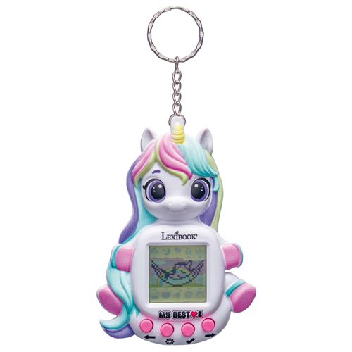 Console My Best-E® Licorne avec écran LCD et porte-clés