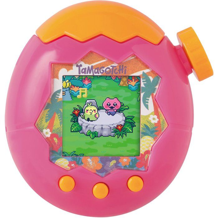 Tamagotchi- BANDAI - Paradise Orange Tropics - molette zoom - interactif - version française