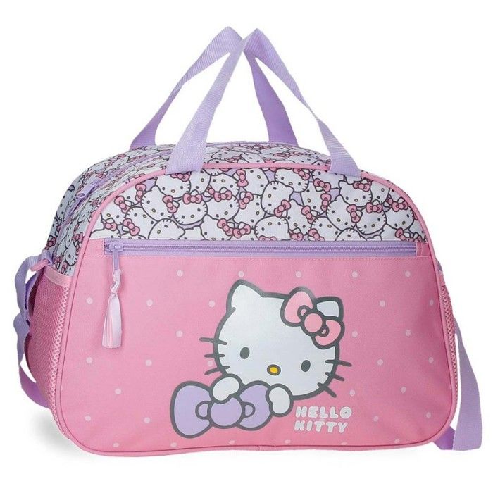 Sac de voyage enfant - SANRIO - Hello Kitty My Favorite Bow - 40 x 24 x 18 cm - Rose - Polyester